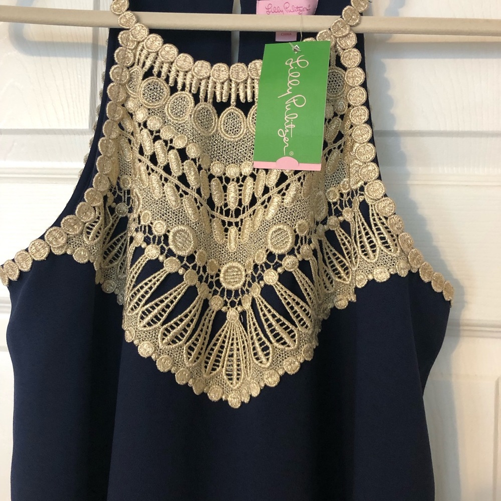 Lily Pulitzer Navy Shift Dress